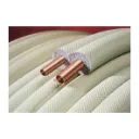 KOELLEIDING KOPER DUBBEL - GEISOLEERD - ZONDER WARTELS - 1/4"-1/2" - ROL 20M