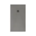 ALONI MADISON DOUCHEBAK - COMPOSIET - 90X90X3CM - MAT GRIJS