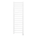 BELRAD ELEKTRISCHE HANDDOEKDROGER - MET DIGITALE, PROGRAMEERBARE THERMOSTAAT - AANSLUITING RECHTS - 551W - 1600X500 MM - WIT