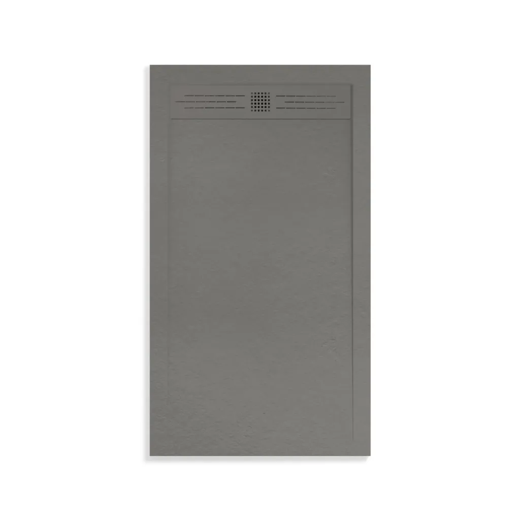 [SE912G] ALONI ELITE DOUCHEBAK - COMPOSIET - 120X90X3CM - MAT GRIJS