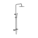 ALONI OPTIMA RONDO REGENDOUCHESET - THERMOSTATISCH - OPBOUW - GUNMETAL