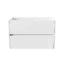 ALONI HAYAT WASTAFELONDERKAST - 2 LADES - SOFTCLOSE - GREEPLOOS - 79,5X50X45 CM - GLANZEND WIT