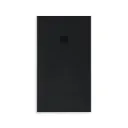 ALONI MADISON DOUCHEBAK - COMPOSIET - 160X90X3CM - MAT ZWART