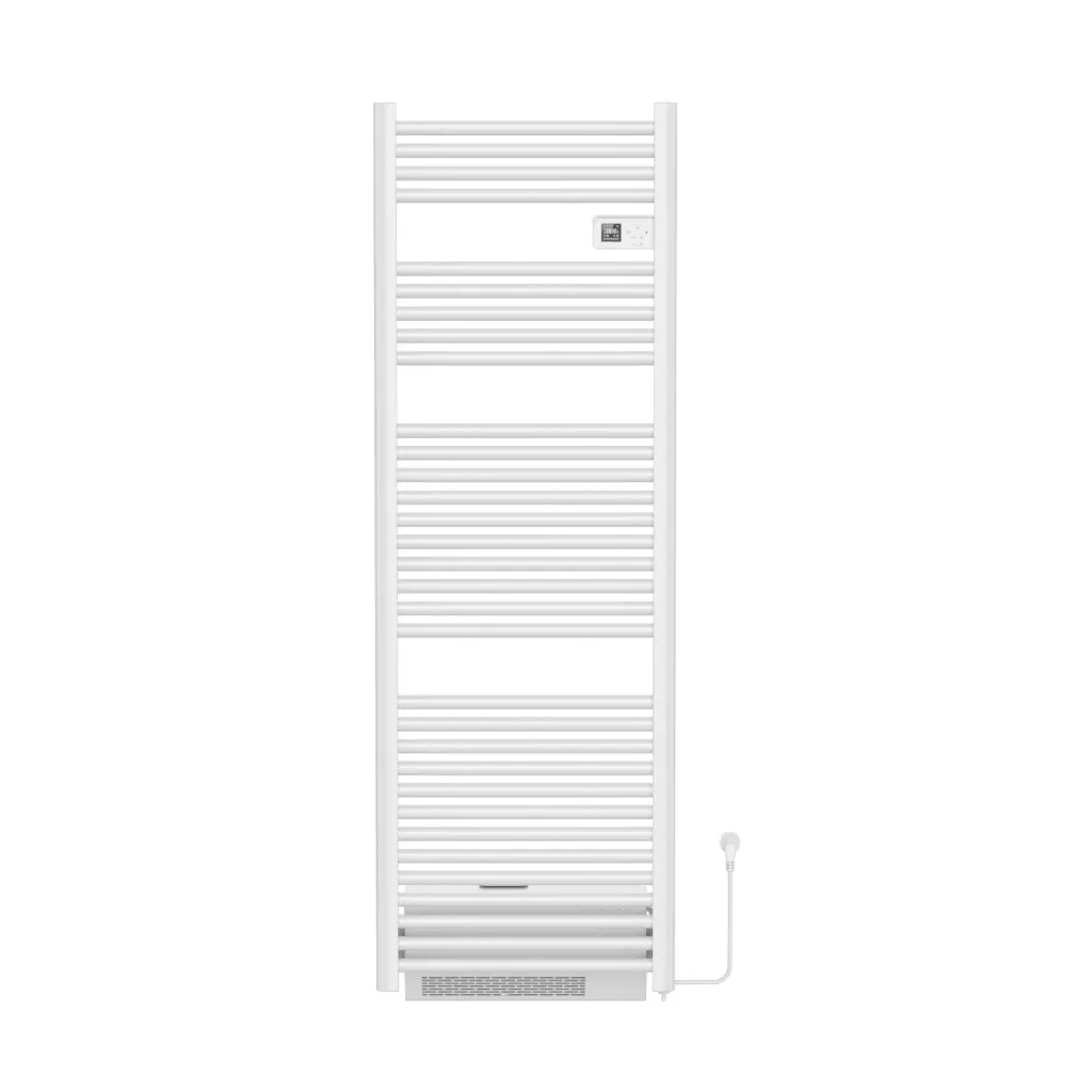 BELRAD ELEKTRISCHE HANDDOEKDROGER MET BLOWER - MET DIGITALE PROGRAMEERBARE THERMOSTAAT - SMART WIFI - 1850W - 1640X540X133 MM - GLANZEND WIT