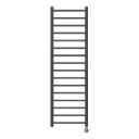 BELRAD ELEKTRISCHE HANDDOEKDROGER - MET DIGITALE, PROGRAMEERBARE THERMOSTAAT - AANSLUITING RECHTS - 551W - 1600X500 MM - MAT ZWART
