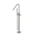 STRIA BADMENGKRAAN - VRIJSTAAND - THERMOSTATISCH - MET HANDDOUCHE EN DOUCHESLANG - KNOPPEN MET RIBBELSTRUCTUUR - BELGAQUA - GEBORSTELD RVS
