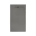 ALONI ELITE DOUCHEBAK - COMPOSIET - 120X80X3CM - MAT GRIJS
