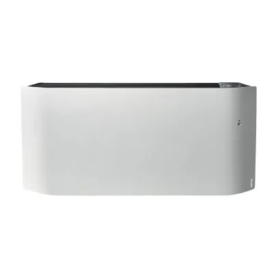 [BLREW007] ELEKTRISCHE RADIATOR WIT MUUR MET STEKKER+ PROGRAM 2000W-BxH:119x56,5