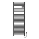 BELRAD ELEKTRISCHE HANDDOEKDROGER - MET DIGITALE PROGRAMEERBARE THERMOSTAAT - SMART WIFI - 850W - 1600X540X133 MM - MAT ZWART