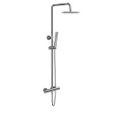 ALONI OPTIMA RONDO REGENDOUCHESET - THERMOSTATISCH - OPBOUW - COOL TOUCH - BELGAQUA - CHROOM