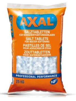 [AXAL-1] AXAL Zout voor waterontharder per zak van 25 kg