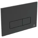 Bedieningspaneel mechanisch 234x8.5x154 mm, mechanisch rechte hoeken ‐ zwart