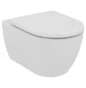 Ideal Standard, PACK wand-WC Rimless met slow closing zitting en deksel met verborgen bevestiging (inclusief bevestigingsset)