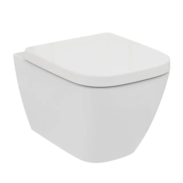 [T473801] Ideal Standard, PACK wand-WC RimLS+® verkort met softclose zitting & deksel wrap-over